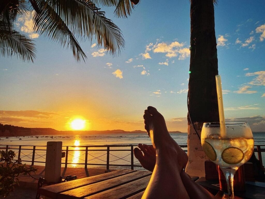Por do sol em Pipa