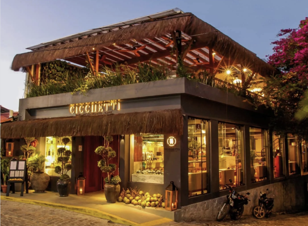 Restaurante Cicchetti em Pipa