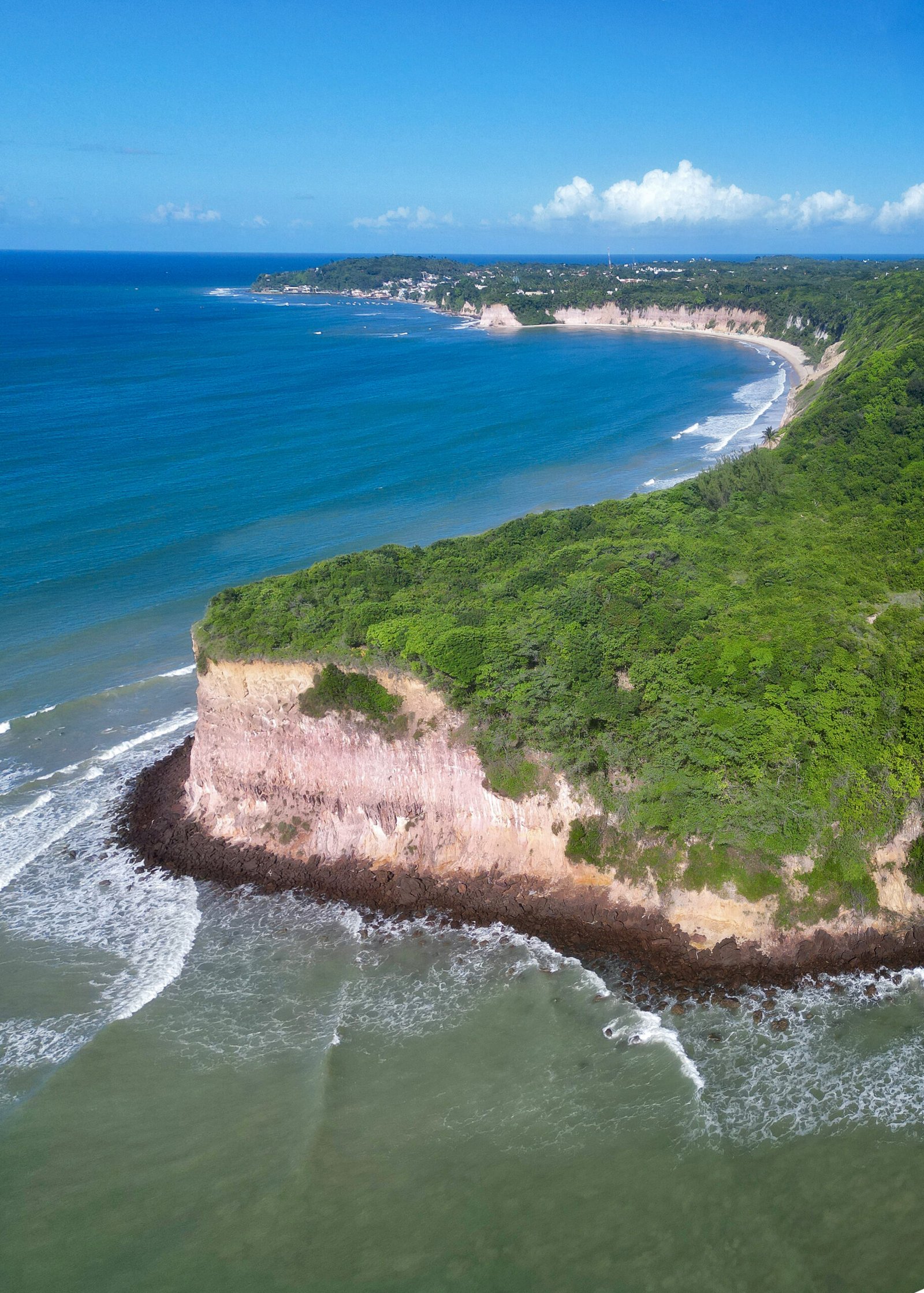 Visão panorâmica das praias de Pipa RN