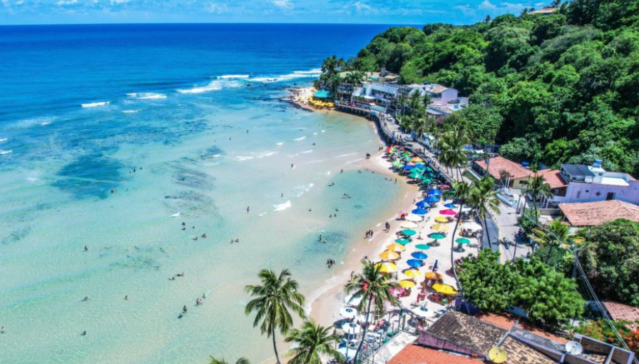 Praia do Centro em Pipa RN