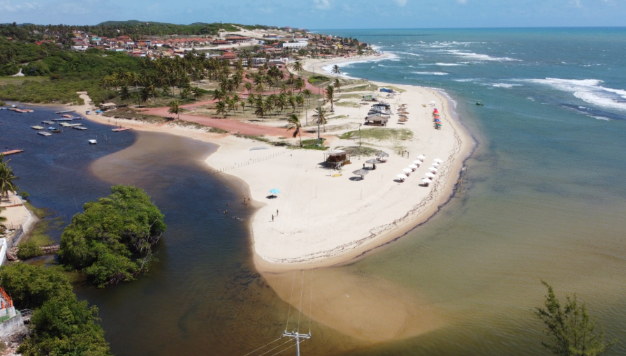 Praia de Sibauma em Tibau do Sul