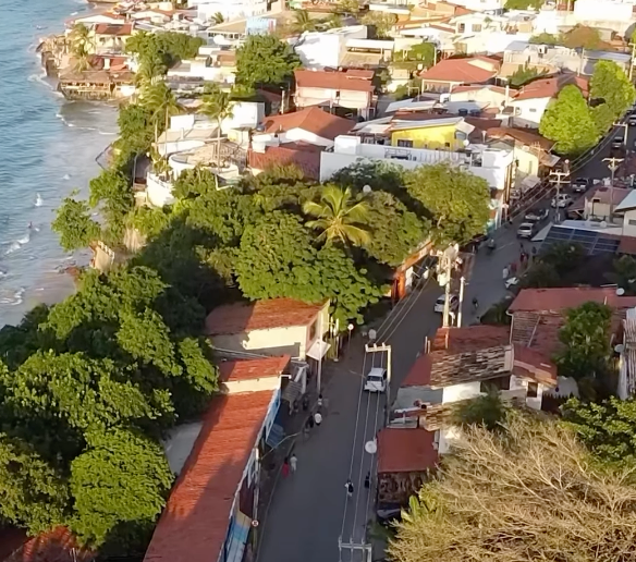 Centro da praia da Pipa