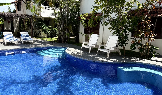 Casa de temporada com piscina privativa em Pipa
