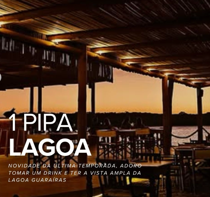 Por do sol no Lagoa em Pipa